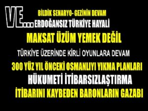 <font color="red">SON OLAYLARLA TÜRKİYE DE ASLINDA NE OLDU?</font>