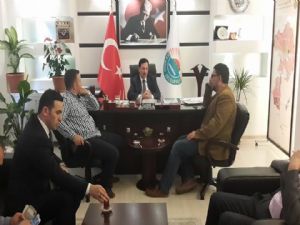ŞAİR İBRAHİM SADRİ'DEN ERDOĞAN TOK'A ZİYARET