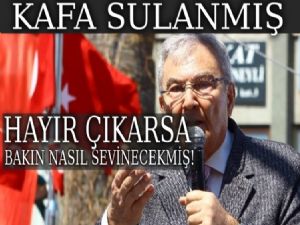 Çatlasanızda patlasanızda EVET çıkacak millete tehdit sökmez