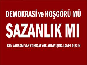 BEN VARSAM HER ŞEY VAR YOKSAM YOK DİYENLERE