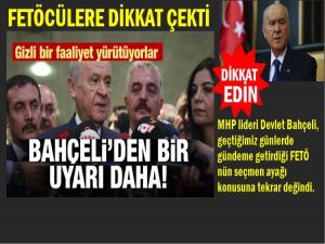 FETÖCÜLERİN SEÇMEN AYAĞINA KARŞI UYARDI