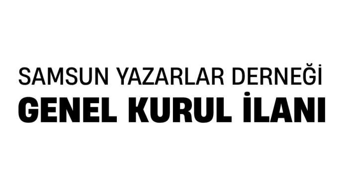Genel Kurul İlanı
