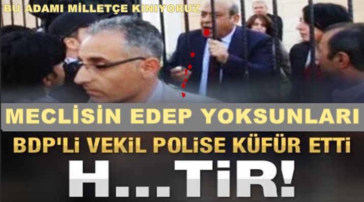 POLİSE HAKARET EDEN KAPLANI KINIYORUZ
