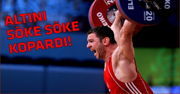 Halter'de 85 kiloda altın kazandık