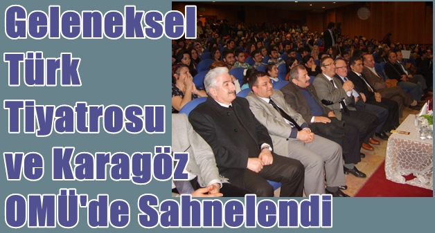 Karagöz OMÜ'de Gösterildi
