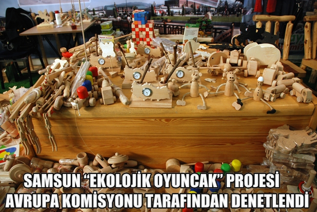Samsun ekolojik oyuncak denetlendi