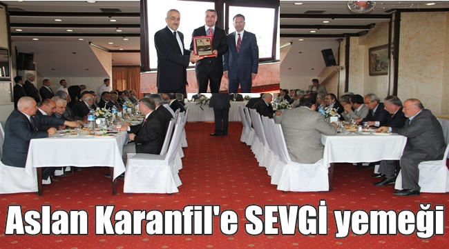 Karanfil'e veda değil, SEVGİ yemeği