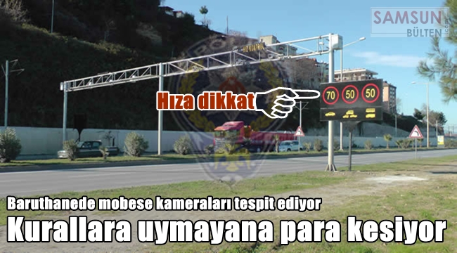 Baruthanede hız aşımına aman yok