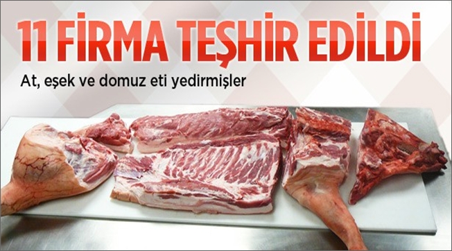 Halka at ve eşek eti yedirenler ifşa edildi