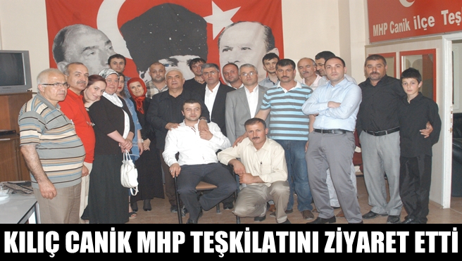 Kılıç MHP CanikTeşkilatında Konuştu