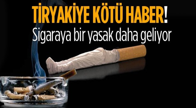 Ortak kullanım alanlarında da yasak