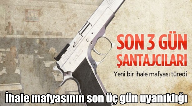 İhale Mafyasının yaptığına bakın