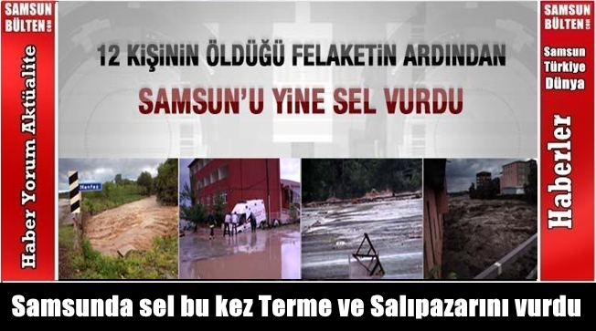Sel bu defa Salıpazarını vurdu