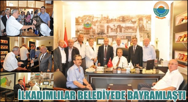 İlkadımlılar Belediyede Bayramlaştı