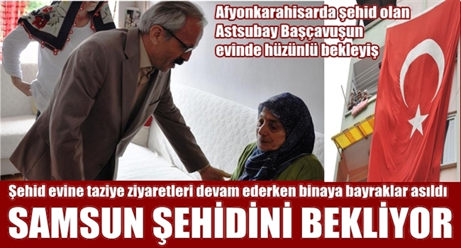 Şehidin Evinde Hüzünlü Bekleyiş