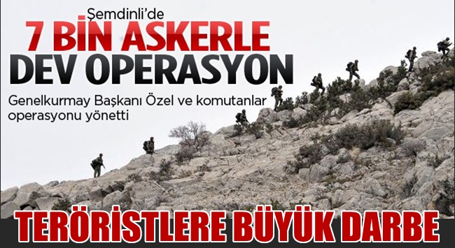 TERÖRİSTLERE BÜYÜK DARBE
