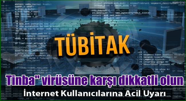 TÜBİTAK BİLGİSAYAR KULLANICILARINI UYARDI