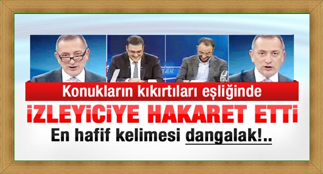 ALTAYLIDAN SEYİRCİYE HAKARET