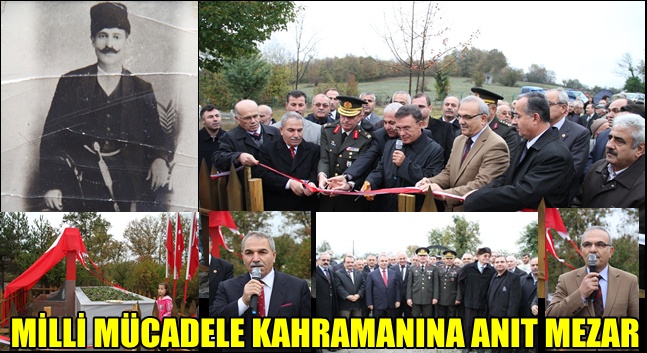 MİLLİ MÜCADELE KAHRAMANINA ANIT MEZAR