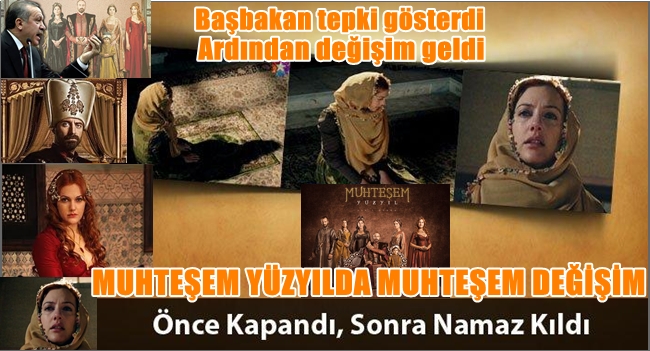 Muhteşem yüzyılda muhteşem değişim