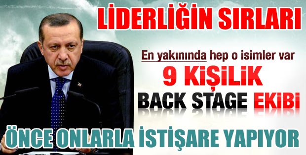 BAŞBAKANIN YANINDAKİ 9 İSİM