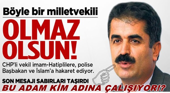 CHP'Lİ AYGÜNE TEPKİ YAĞIYOR