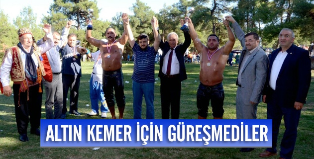 BU KEZ İNCİR İÇİN GÜREŞTİLER