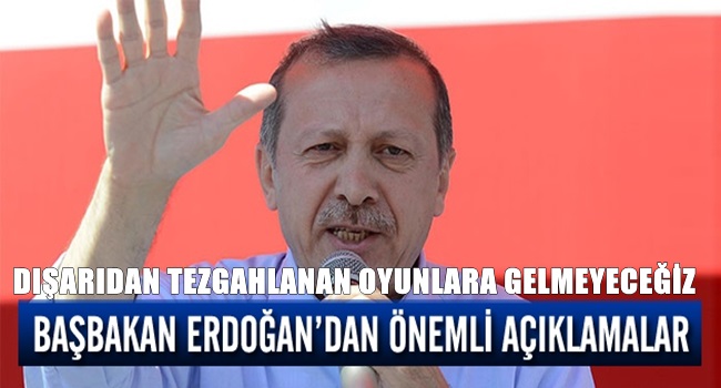 BAŞBAKAN DIŞ TEHLİKEYE KARŞI UYARDI