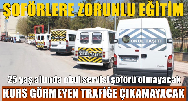 ŞOFÖRLERE ZORUNLU EĞİTİM