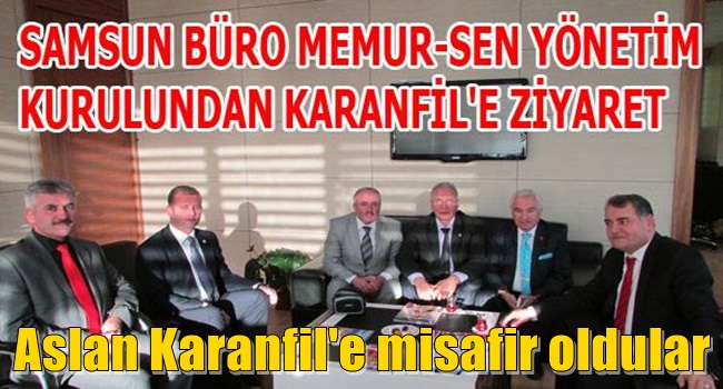 Aslan Karanfil'e misafir oldular
