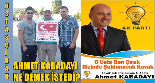 Ahmet KABADAYI'dan açıklama geldi