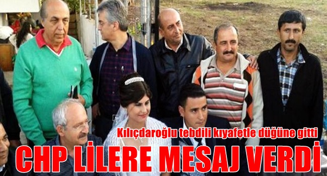 Kılıçdaroğlu tebdili kıyafetle düğüne gitti