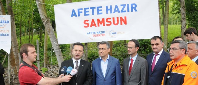AFETE HAZIR SAMSUN TATBİKATI GÖZ DOLDURDU