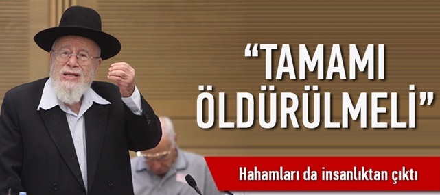 İSRAİL'İN NASIL BİR TOPLUM OLDUĞUNUN BELGESİ
