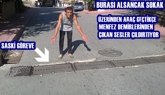 MENFEZ DEMİRLERİ VE RÖGAR KAPAKLARINA BAKIM YAPILSIN