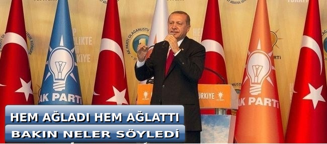 ERDOĞAN'IN AK PARTİ'DEKİ SON TARİHİ KONUŞMASI