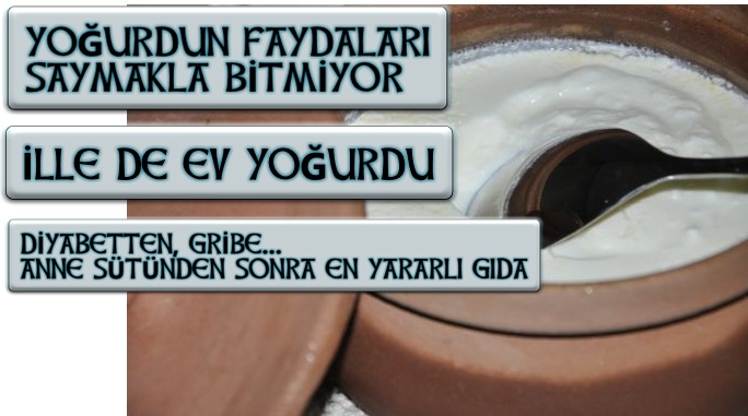 YOĞURT YİYEREK HASTALIKLARA KARŞI ÖNLEM ALIN