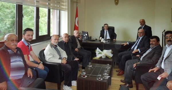 SAMSUN VALİ YARDIMCISI KURT'A HOŞ GELDİN ZİYARETİ