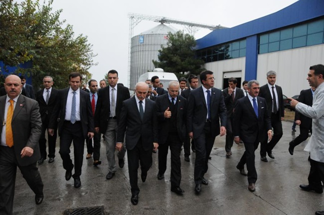 Ekonomi Bakanı Zeybekçi Samsun'da incelemelerde bulundu