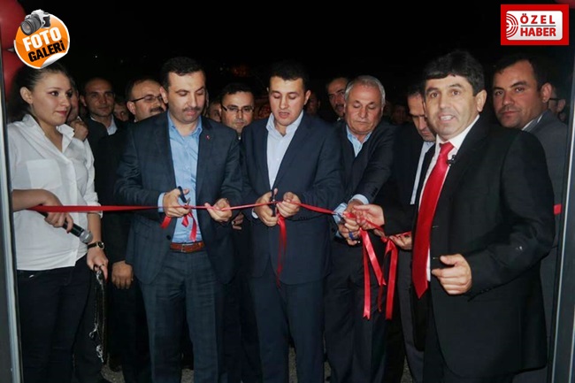 Kavak'ta görkemli düğün salonu açılışı