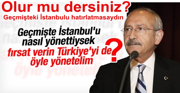 Geçmişteki İstanbul'u hatırlattı