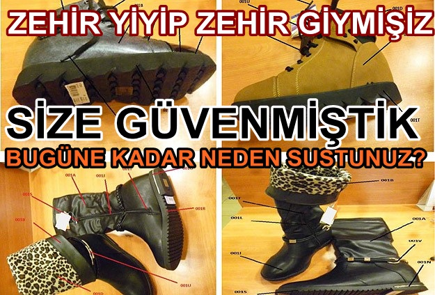 Zehirli ayakkabıya bugüne kadar neden müdahale etmediniz
