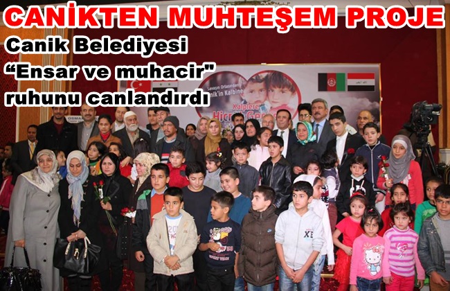 Canik Belediyesi "Ensar ve muhacir" ruhunu canlandırdı