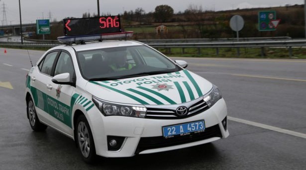 İşte otoyol polislerinin yeni aracı