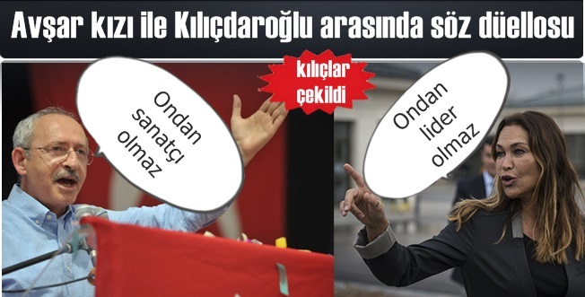 Kılıçdaroğlu ile Hülya Avşar bayramlık ağızlarını açtılar