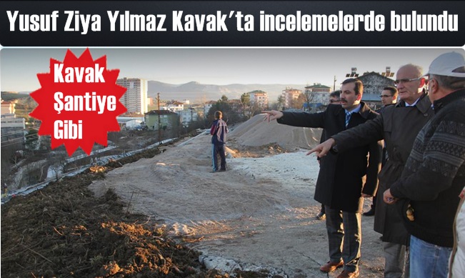 Kavak'ta incelemelerde bulunan Yılmaz ilçeden mutlu ayrıldı