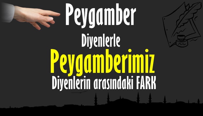 Peygamber mi Peygamberimiz mi?