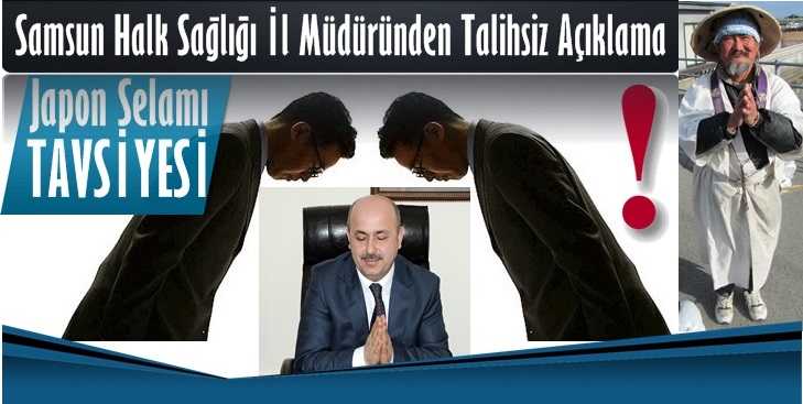 Kasapoğlu'ndan gribe karşı Japon Selamı açıklaması
