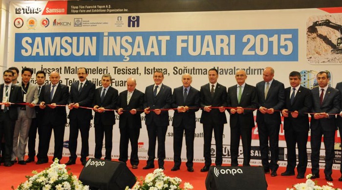 Samsun İnşaat Fuarı 2015 açıldı