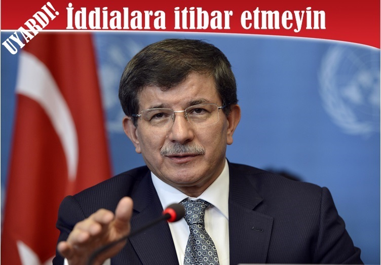 Davutoğlu'ndan aday listelerine itibar etmeyin uyarısı